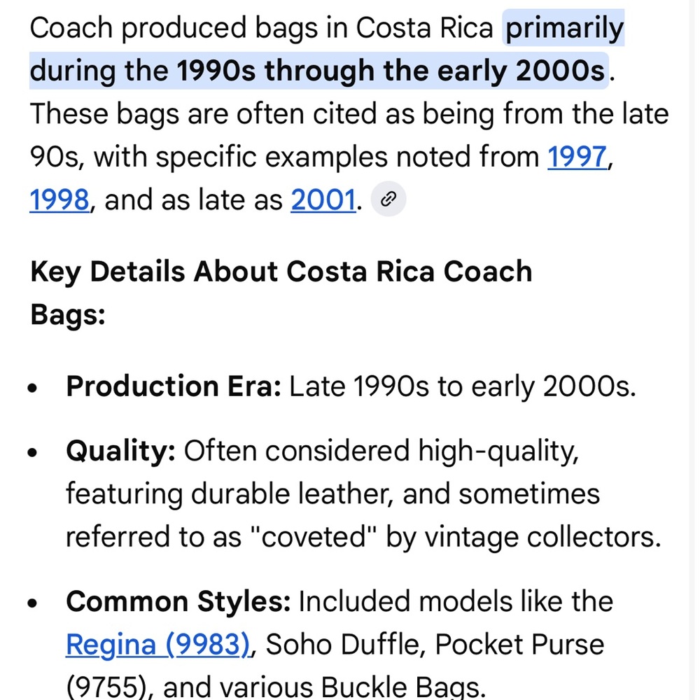 Vintage coach flap soho - Picture 7 of 16